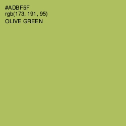 #ADBF5F - Olive Green Color Image